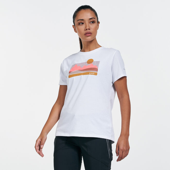 Buy Columbia Women's Sun Trek™Graphic T-Shirt White in KSA -SSS