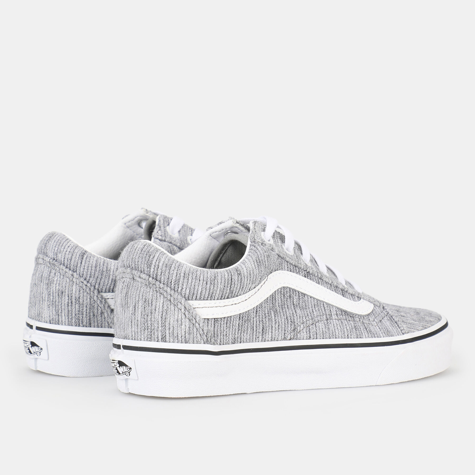 Grey discount ribbed vans