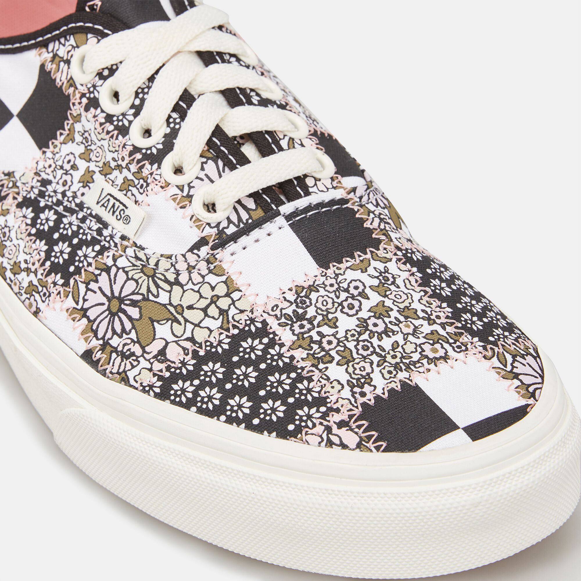 Patchwork Floral Authentic Unisex Shoe Multi Color Vans in KSA SSS