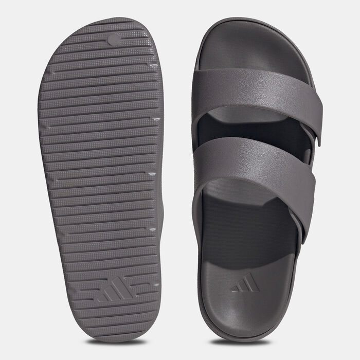 adidas Men's Znscape Sandals Grey adidas Men's Znscape Sandals Grey image number 4