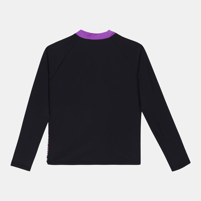 Speedo Kids' Printed Long Sleeve Rashguard T-Shirt Multi-Color image number 1