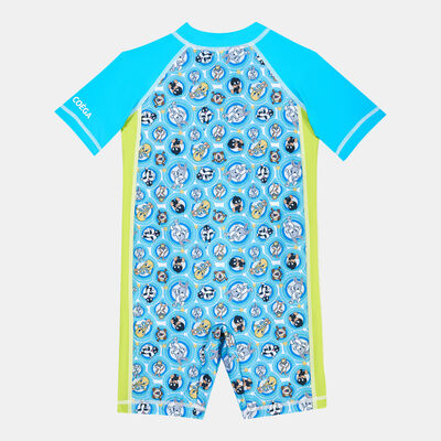 COEGA Kids' One-Piece Swimsuit (Baby and Toddler) Blue COEGA Kids' One-Piece Swimsuit (Baby and Toddler) Blue