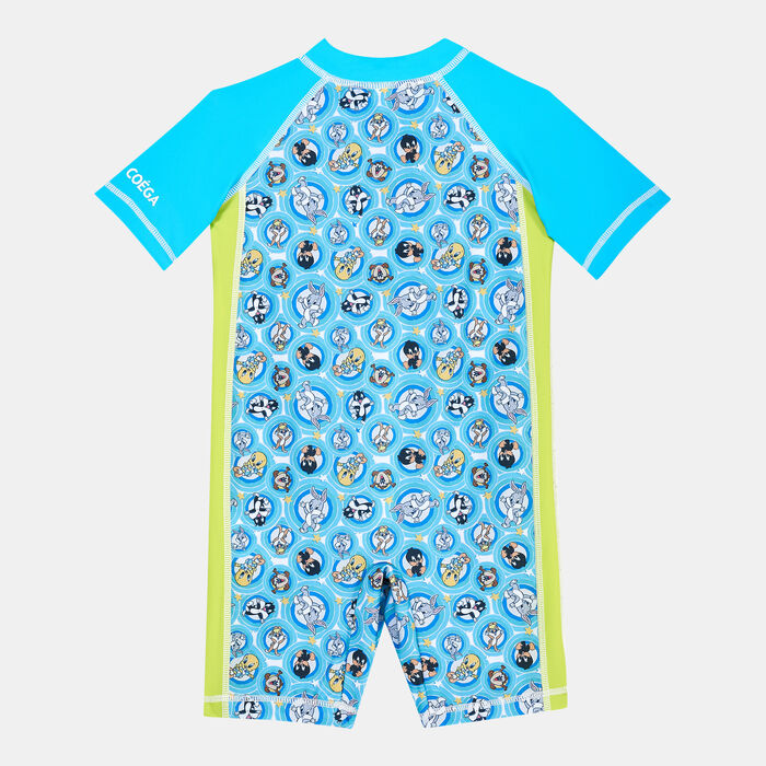 COEGA Kids' One-Piece Swimsuit (Baby and Toddler) Blue COEGA Kids' One-Piece Swimsuit (Baby and Toddler) Blue image number 1