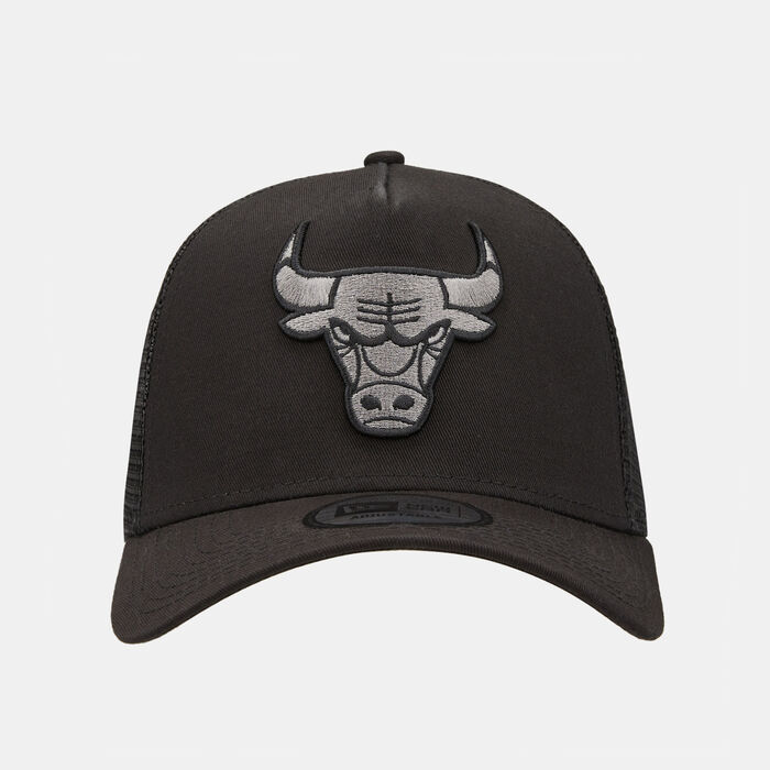 New Era Men's Chicago Bulls Tonal A-Frame Trucker Cap Black New Era Men's Chicago Bulls Tonal A-Frame Trucker Cap Black image number 0