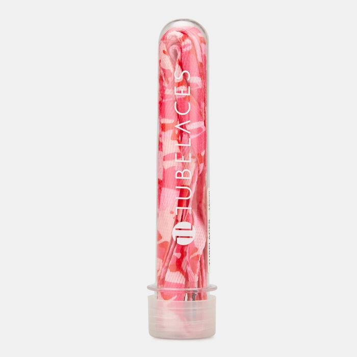 TUBELACES Flat Shoelaces (5 Pieces) Pink TUBELACES Flat Shoelaces (5 Pieces) Pink image number 0