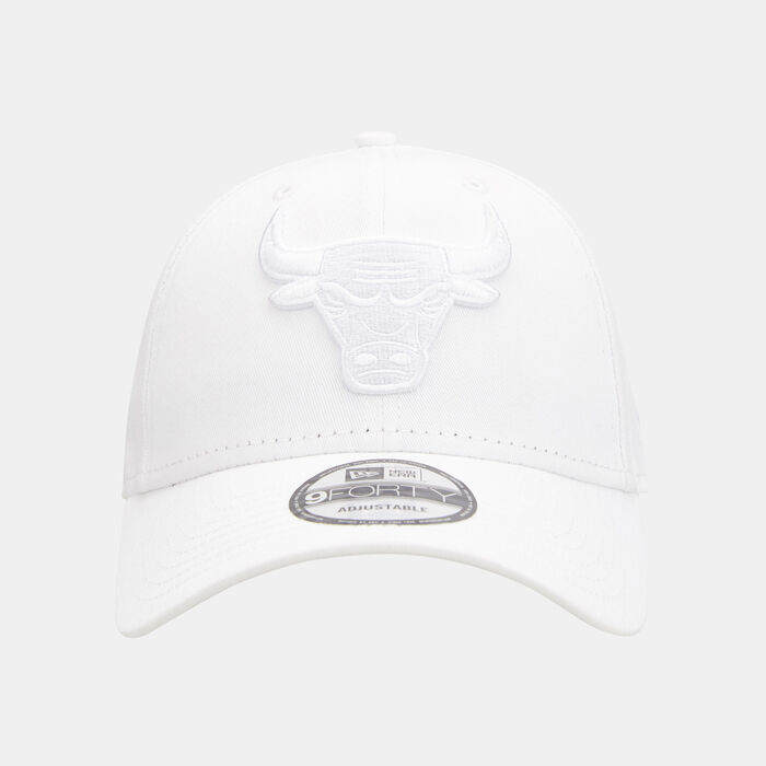New Era Men's NBA Essential Chicago Bulls 9FORTY Cap White image number 0