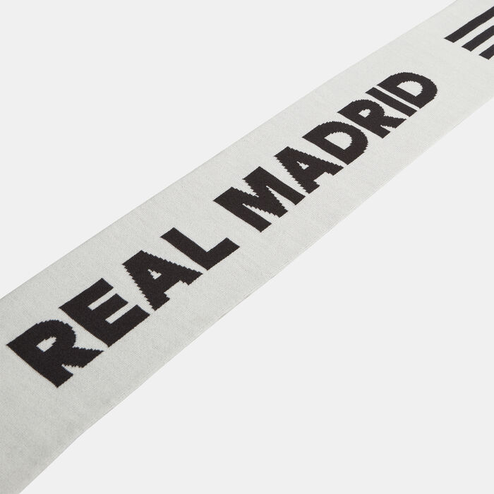 adidas Real Madrid Home Scarf White adidas Real Madrid Home Scarf White image number 0