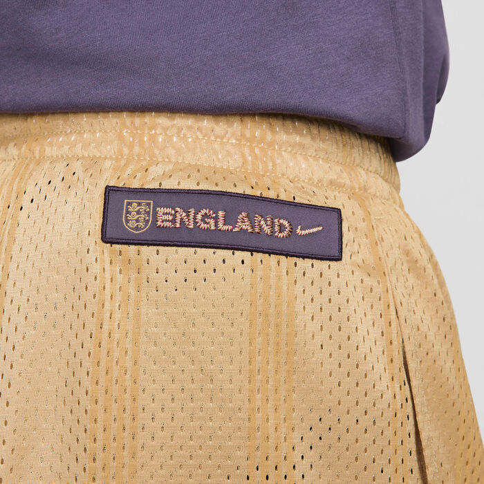 Nike Men's England Dri-FIT Football Shorts Beige image number 5