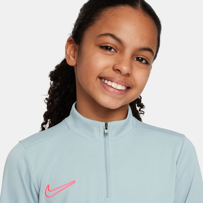 Nike Kids' Academy 1/4-Zip Football Drill Top Blue Nike Kids' Academy 1/4-Zip Football Drill Top Blue image number 4