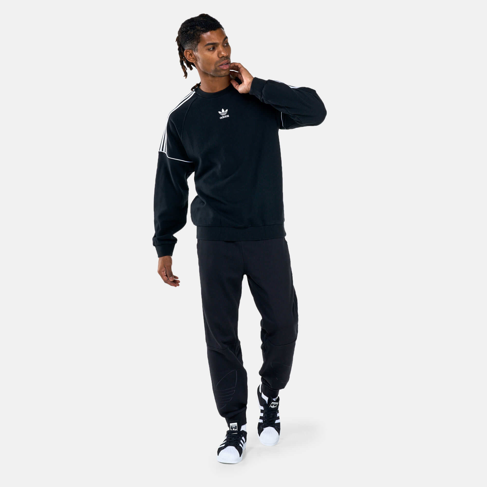 Men s Pipe Crew Long Sleeve T Shirt