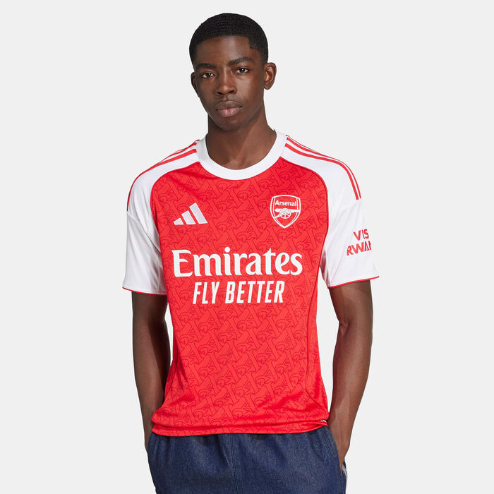 adidas Men's Arsenal 25/26 Home Replica Football Jersey Red image number 0