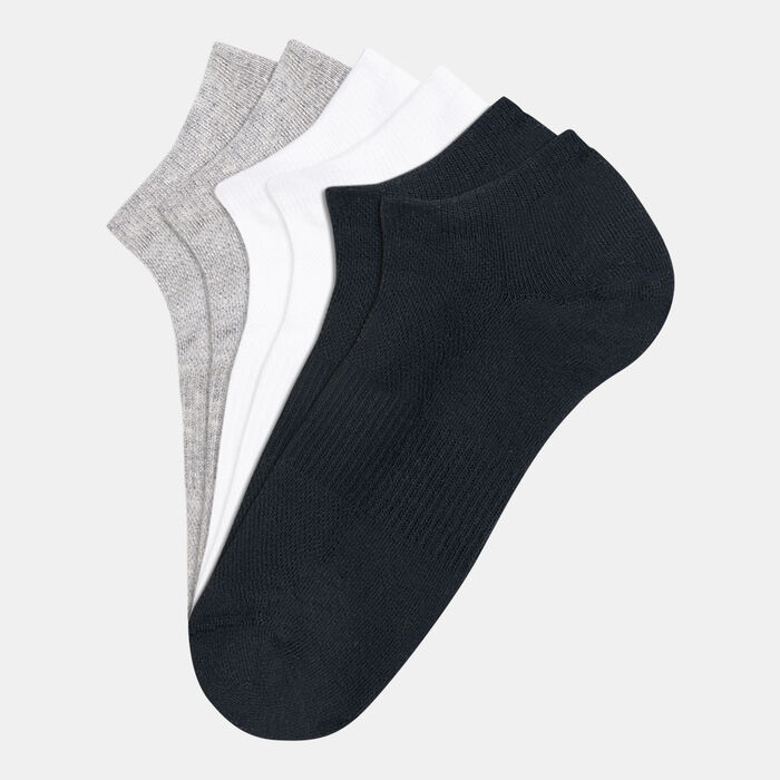 Sun and Sand Sports Men's Sports Ankle Socks (3 Pack) - S/M Black Sun and Sand Sports Men's Sports Ankle Socks (3 Pack) - S/M Black image number 0