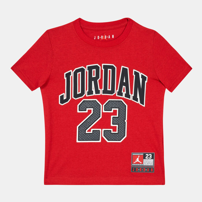 Jordan Kids' Practice Flight T-Shirt (Younger Kids) Red Jordan Kids' Practice Flight T-Shirt (Younger Kids) Red image number 0