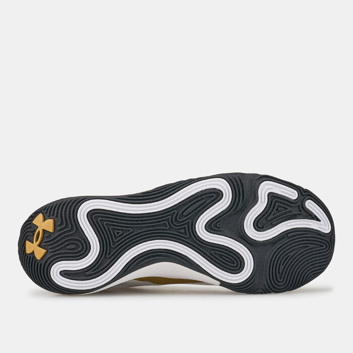 Under Armour UA Spawn 5 Basketball Shoe White image number 3