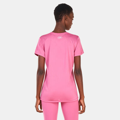 Under Armour Women's UA Tech™ Crest T-Shirt Pink Under Armour Women's UA Tech™ Crest T-Shirt Pink