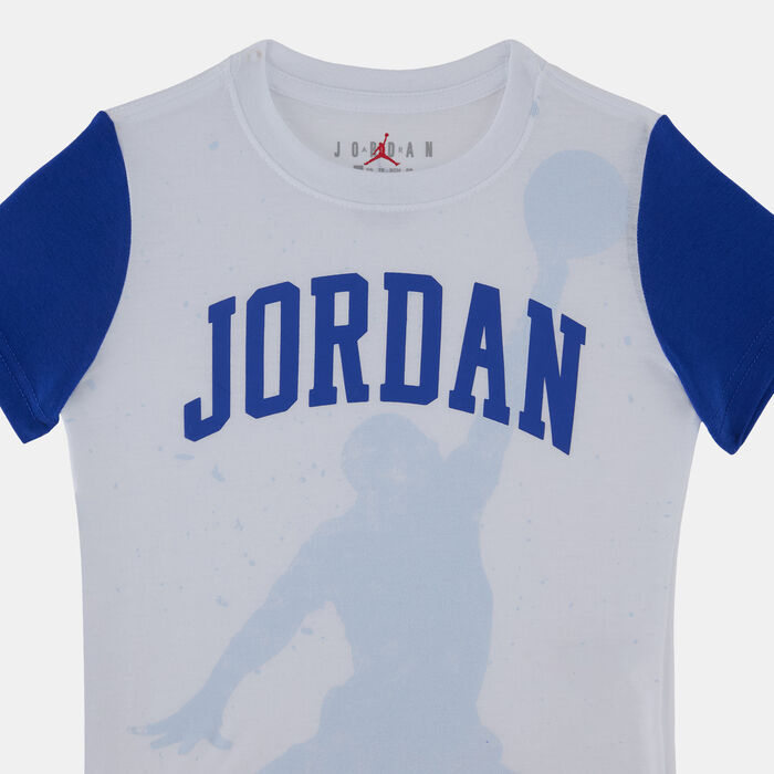 Jordan Kids' 1984 Jumpman T-Shirt and Shorts Set Blue Jordan Kids' 1984 Jumpman T-Shirt and Shorts Set Blue image number 1