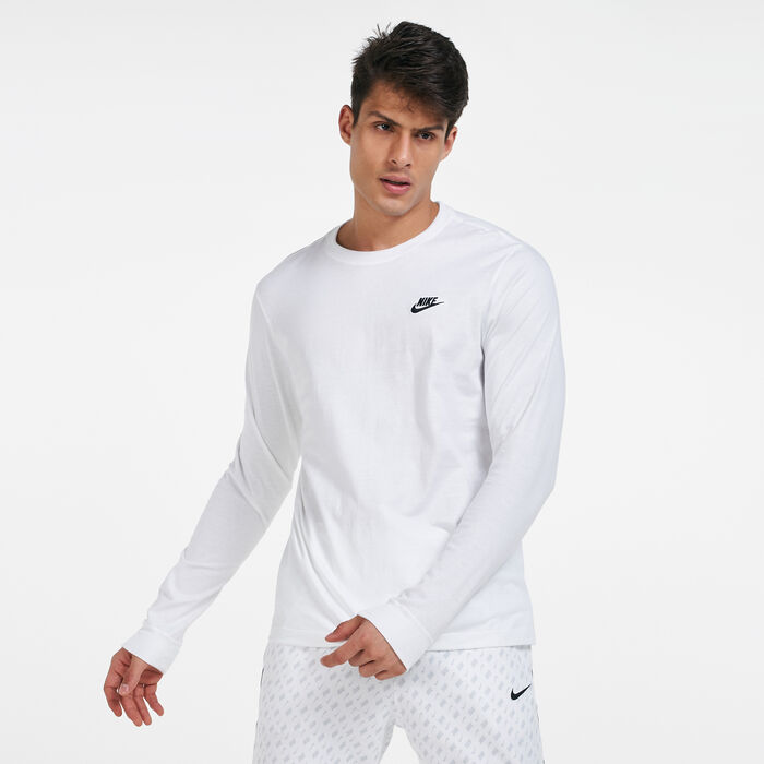 Nike Men's Sportswear Club T-Shirt White Nike Men's Sportswear Club T-Shirt White image number 0