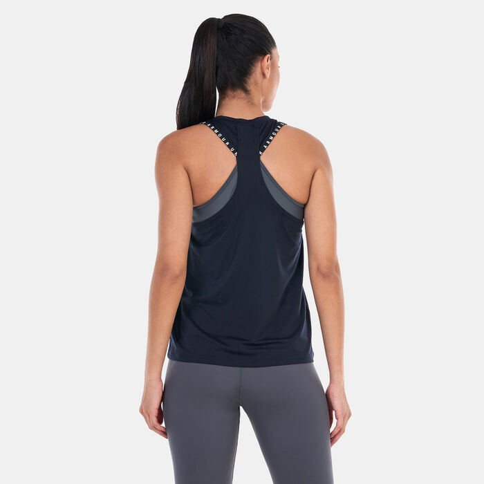 Under Armour Women's Knockout Training Tank Top Black image number 1