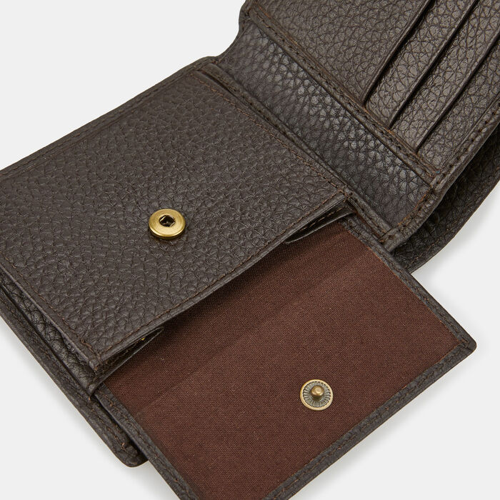 Timberland Men's Bifold With Coin Wallet Brown Timberland Men's Bifold With Coin Wallet Brown image number 2