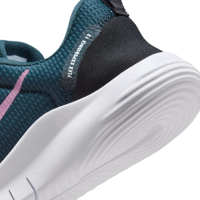Nike Women's Flex Experience Run 12 Road Running Shoes Blue Nike Women's Flex Experience Run 12 Road Running Shoes Blue image number 5