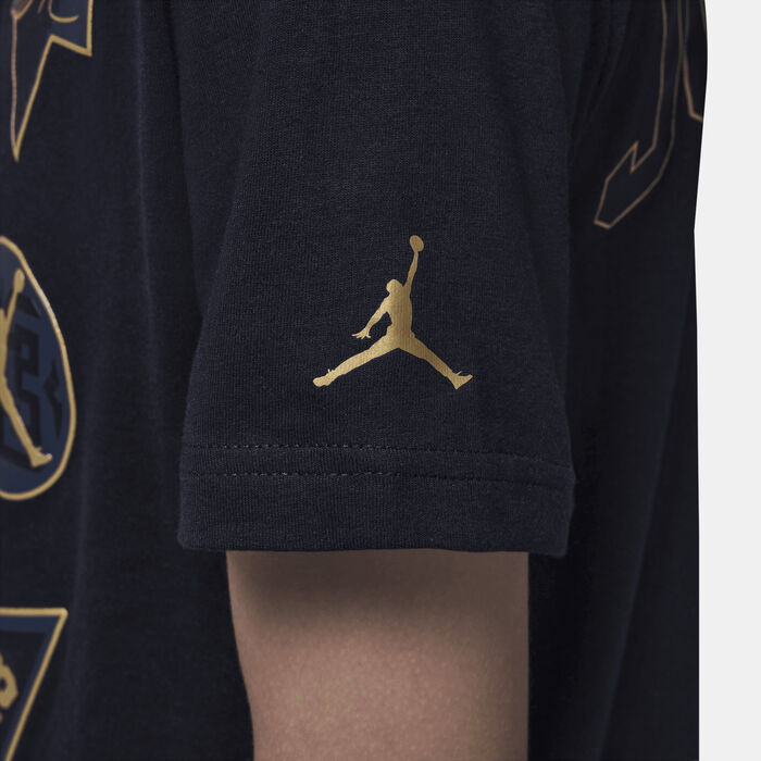 Jordan Kids' See Me Shine T-Shirt Black Jordan Kids' See Me Shine T-Shirt Black image number 5
