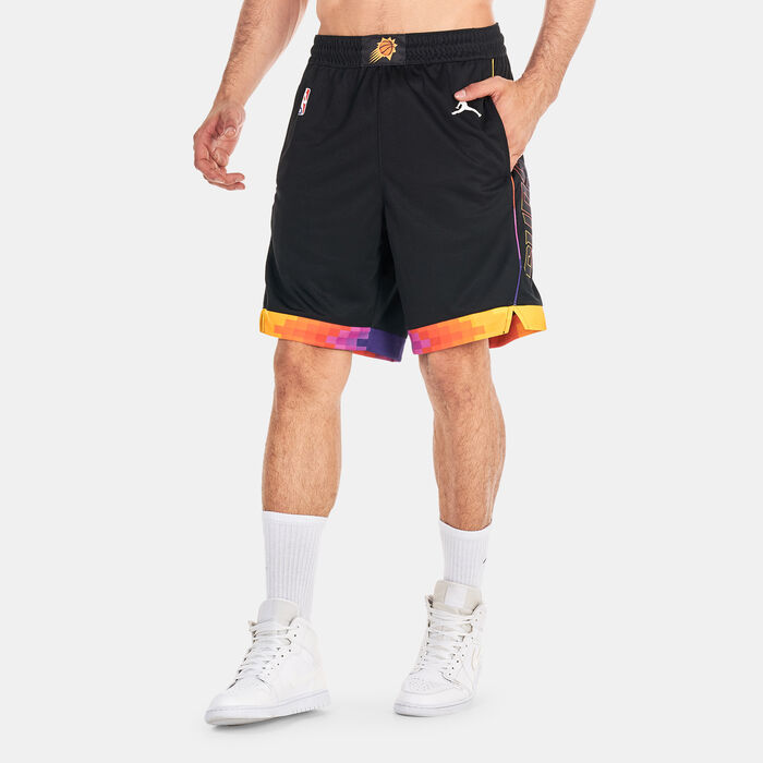 Jordan Men's Phoenix Suns Statement Edition Dri-FIT Basketball Shorts Black Jordan Men's Phoenix Suns Statement Edition Dri-FIT Basketball Shorts Black image number 0