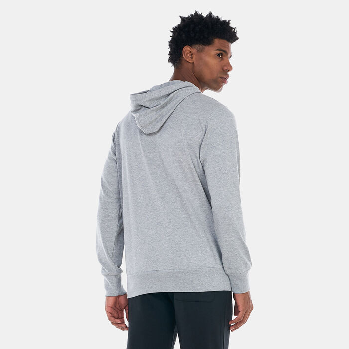 adidas Men's Essentials Logo Hoodie Grey image number 1