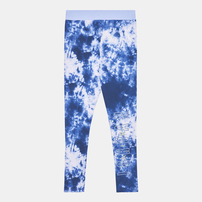 Jordan Kids' Cloud Dye Legginsg (Older Kids) Blue Jordan Kids' Cloud Dye Legginsg (Older Kids) Blue image number 1