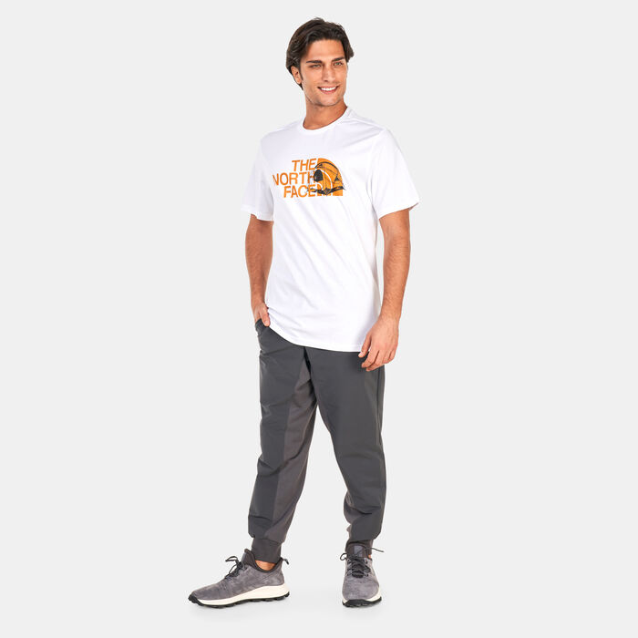 The North Face Men's Graphic Half Dome T-Shirt White The North Face Men's Graphic Half Dome T-Shirt White image number 2