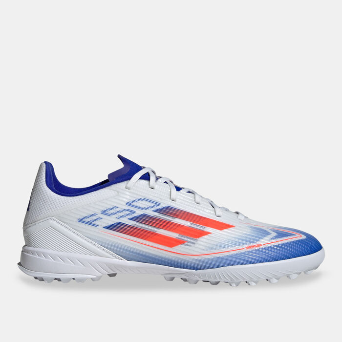 adidas Men's F50 League Turf Ground Football Shoes White adidas Men's F50 League Turf Ground Football Shoes White image number 0