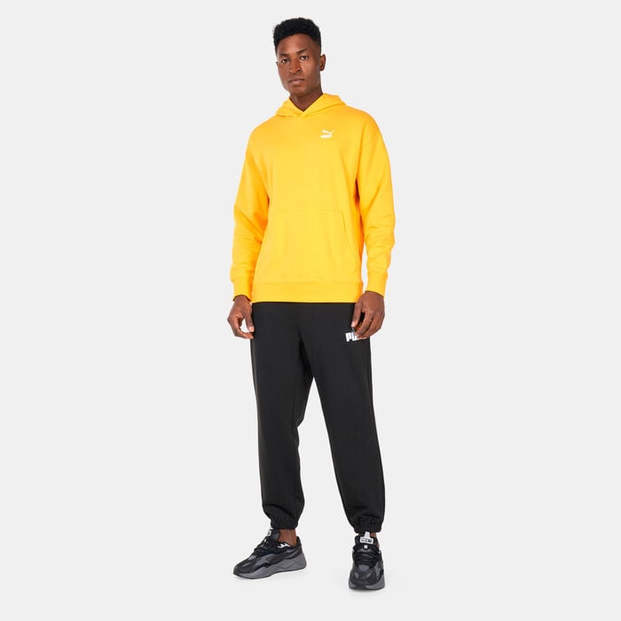 PUMA Men's Classics Relaxed Hoodie Orange PUMA Men's Classics Relaxed Hoodie Orange image number 2