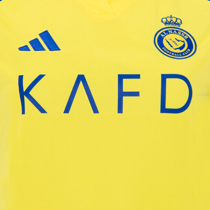 adidas Women's Al Nassr 24/25 Home Football Jersey yellow adidas Women's Al Nassr 24/25 Home Football Jersey yellow image number 2