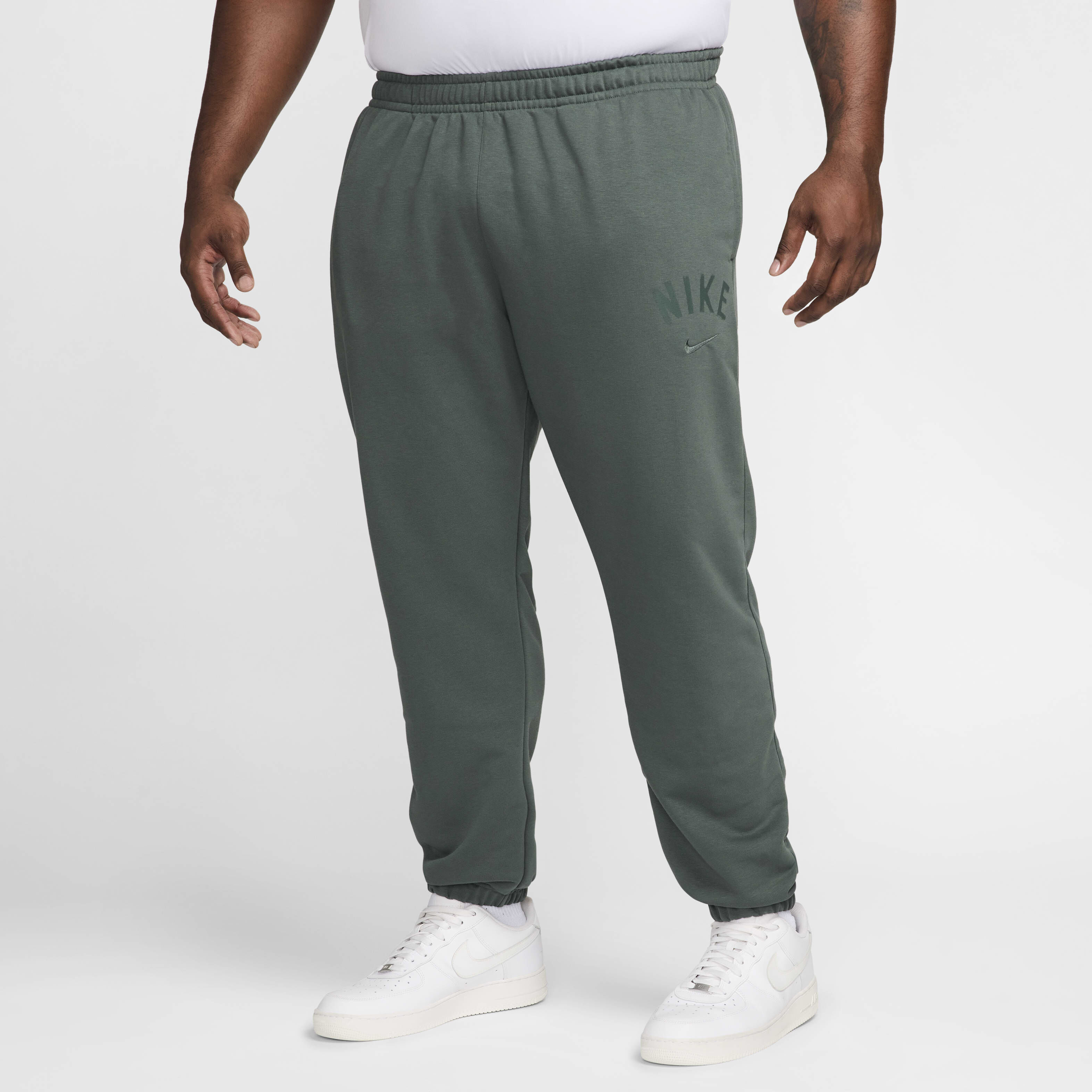 olive green sweatpants nike