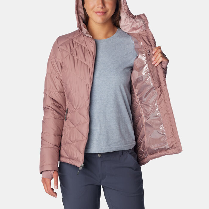 Columbia Women's Heavenly Puffer Jacket Purple Columbia Women's Heavenly Puffer Jacket Purple image number 2