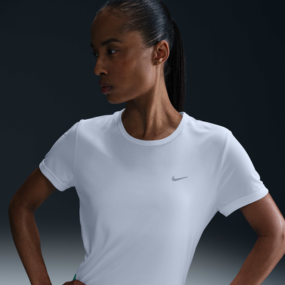 Nike Women's Tiempo Dri-FIT Running Top White