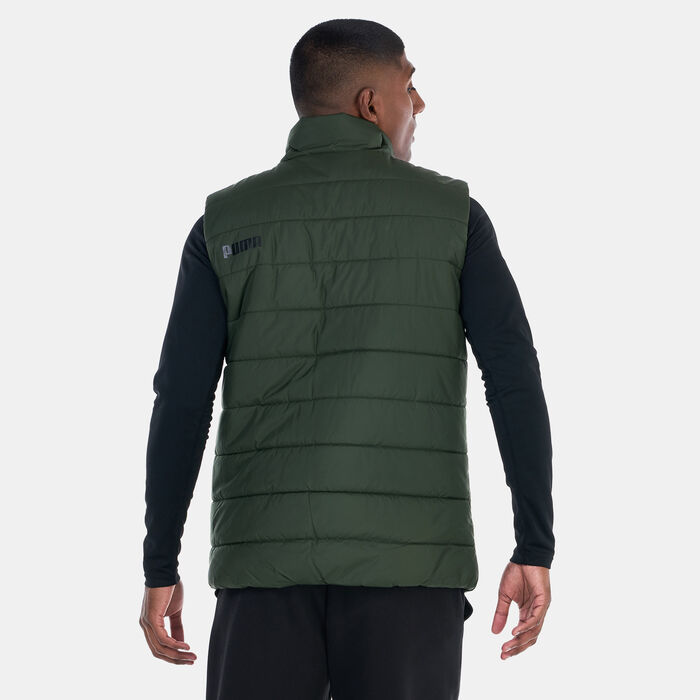 PUMA Men's Essentials Padded Vest Green image number 1