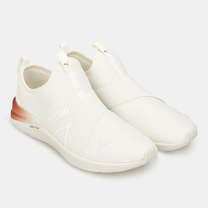 PUMA Women's Better Foam Prowl Slip-On Shoes White PUMA Women's Better Foam Prowl Slip-On Shoes White image number 1