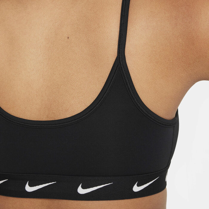 Nike Girls' One Sports Bra Black image number 3