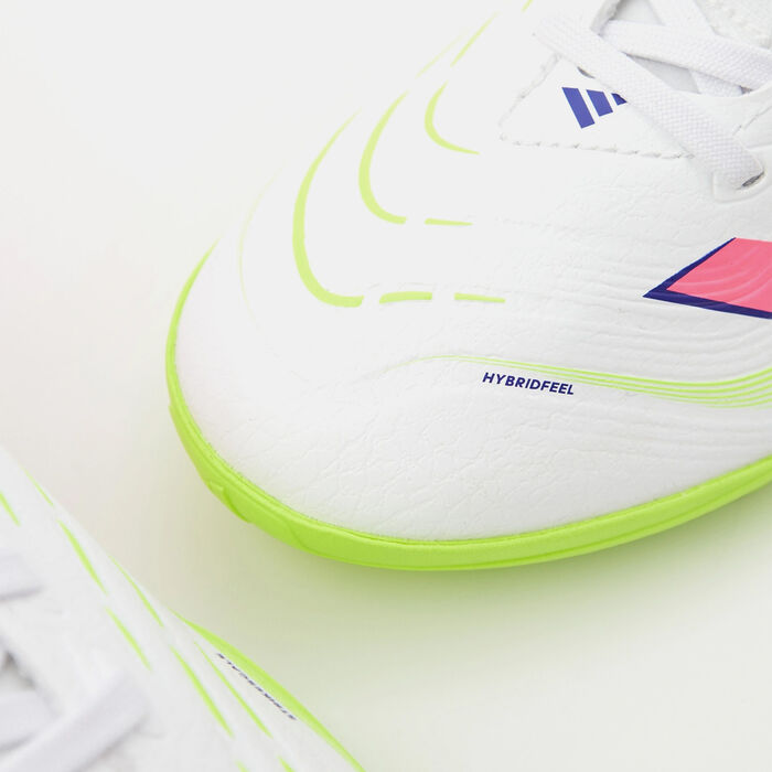 adidas Men's Predator League Fold-Over Tongue Turf Ground Football Shoes Pink image number 3