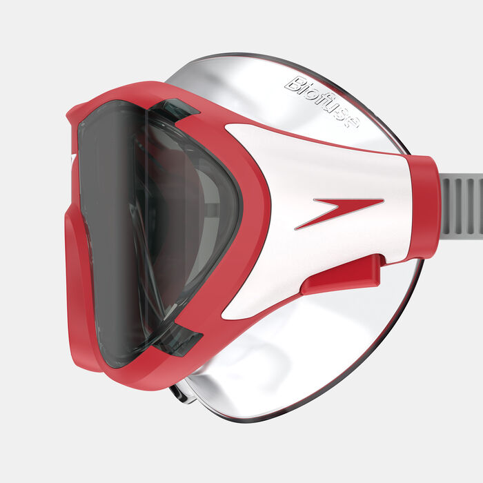Speedo Kids' Biofuse 2.0 Mask Swimming Goggles Red Speedo Kids' Biofuse 2.0 Mask Swimming Goggles Red image number 2