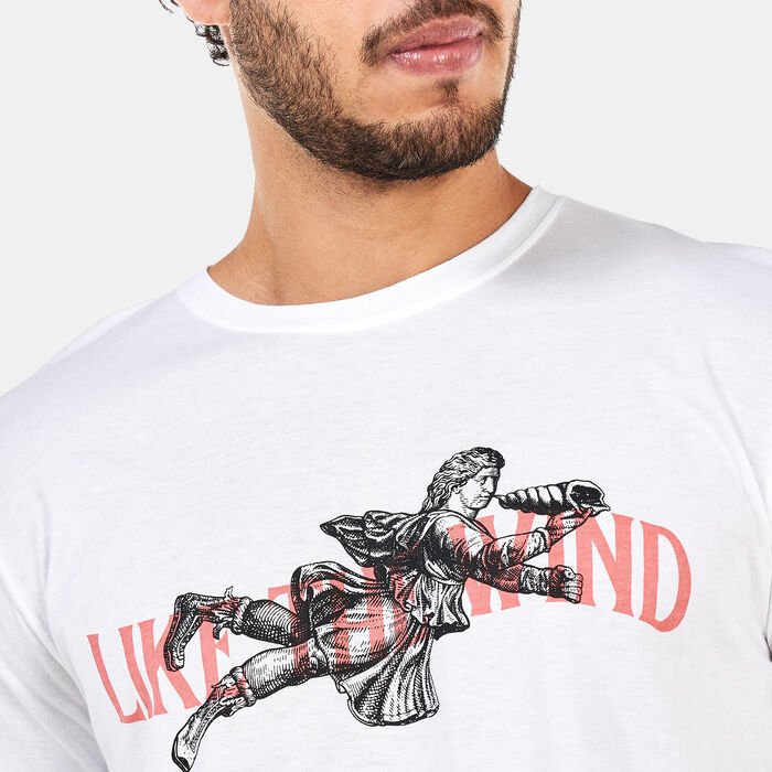 Tee Library Men's Supima Straight Hem T-Shirt White Tee Library Men's Supima Straight Hem T-Shirt White image number 3