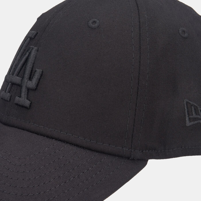 New Era Men's MLB Los Angeles Dodgers League Essential 39THIRTY Cap Black New Era Men's MLB Los Angeles Dodgers League Essential 39THIRTY Cap Black image number 2