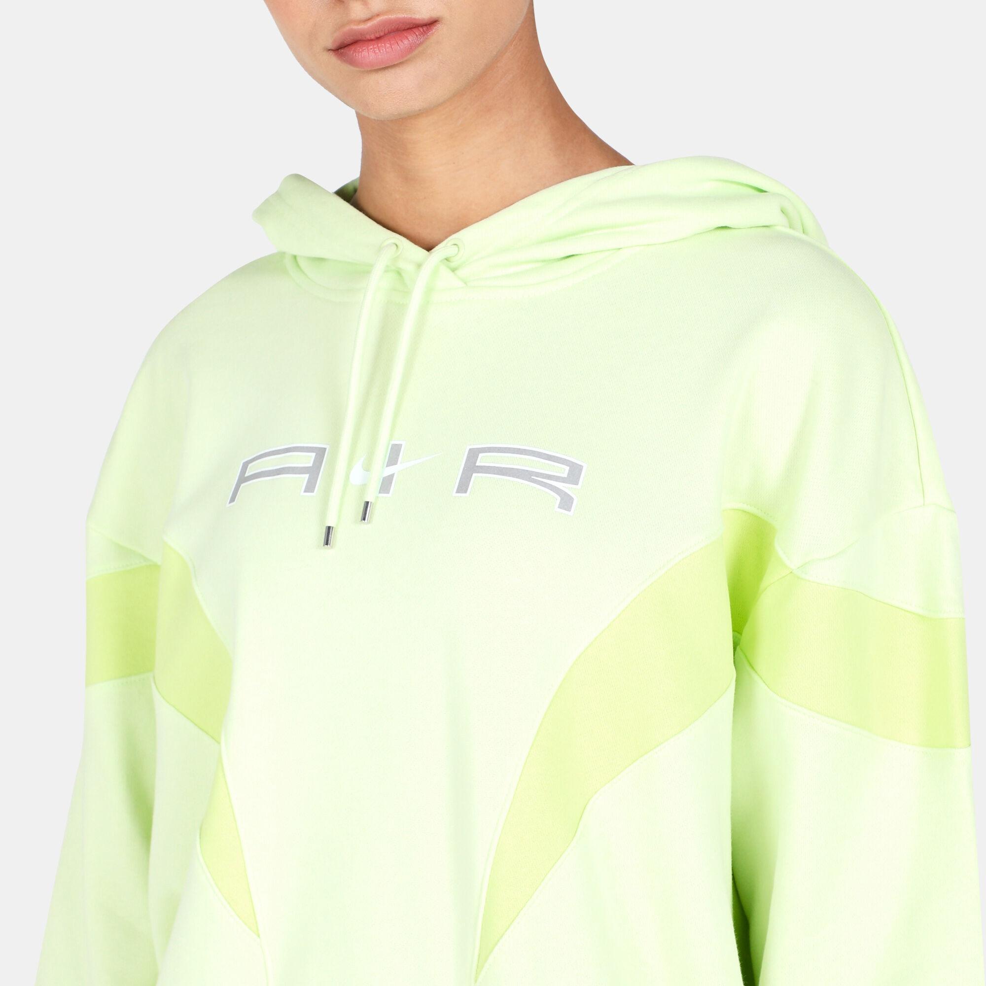 Nike neon green hoodie women's 2025