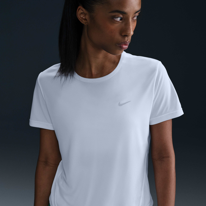 Nike Women's Tiempo Dri-FIT Running Top White image number 5