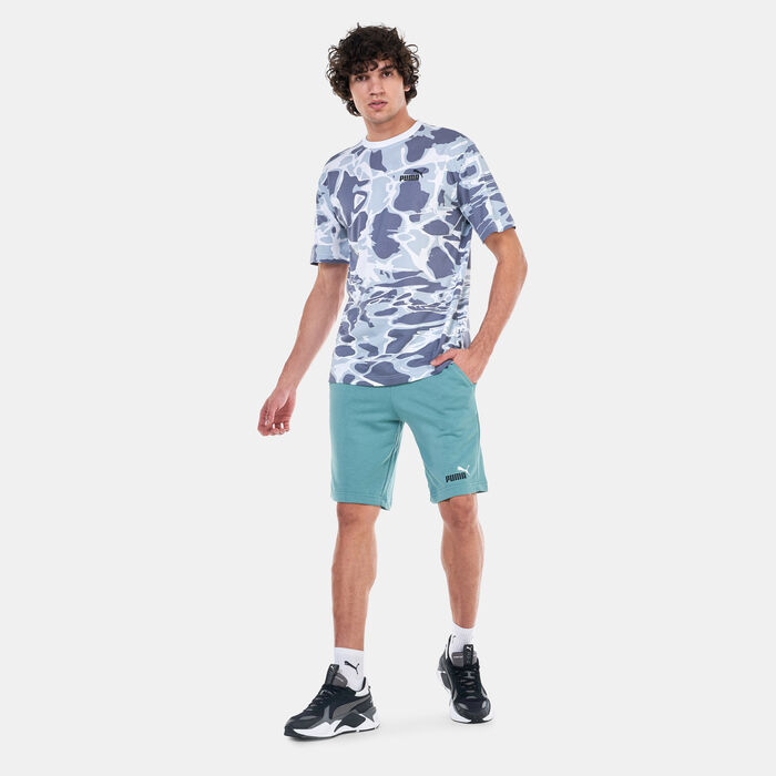 PUMA Men's Summer Splash Printed T-Shirt Black PUMA Men's Summer Splash Printed T-Shirt Black image number 2