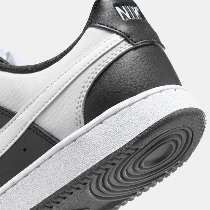 Nike Women's Court Vision Low Next Nature Shoes Black Nike Women's Court Vision Low Next Nature Shoes Black image number 5