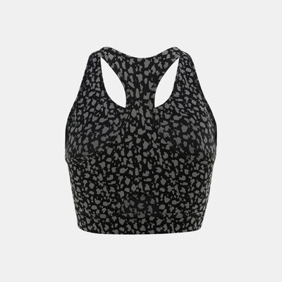 Sun and Sand Sports Women's Classic Medium-Support Sports Bra Black