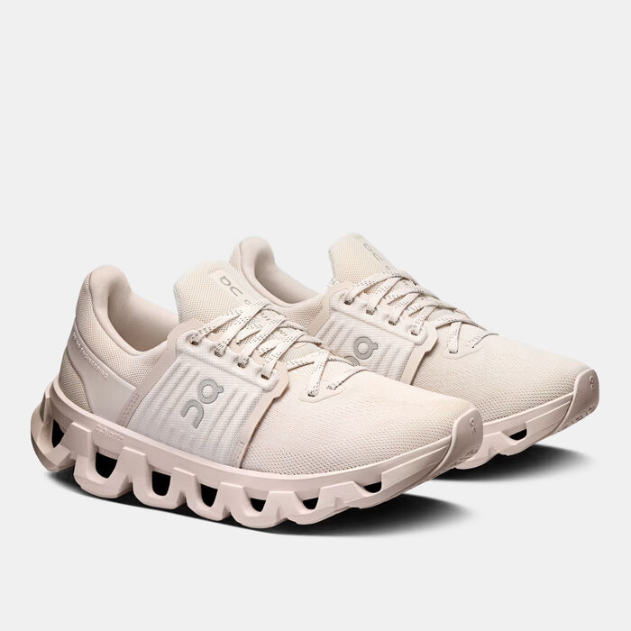 On Women's Cloudswift 4 AD Running Shoes Grey On Women's Cloudswift 4 AD Running Shoes Grey image number 1