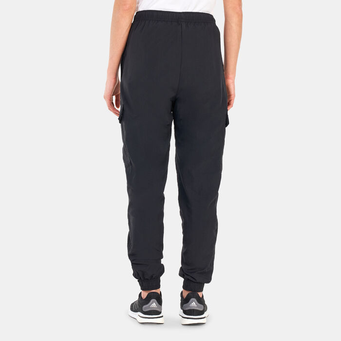 adidas Women's Dance Woven Versatile Cargo Pants Black adidas Women's Dance Woven Versatile Cargo Pants Black image number 1