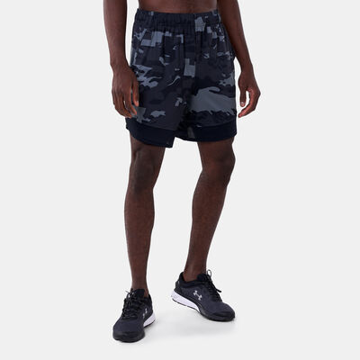 Under Armour Men's UA Stretch Train 7-Inch Camo Shorts Grey